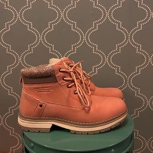 Never worn pink boots